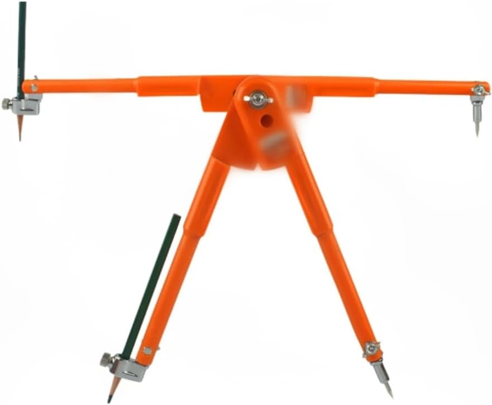 Compass, Portable and Lightweight with Adjustable Radius Compass Geometry Tool Protractor for Compass Drawing Tool Compass for Geometry, Compass with Pencil, Compass Drawing Tool