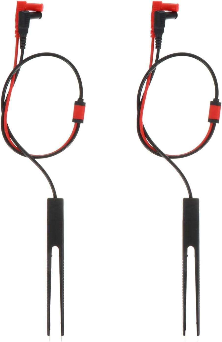 ULTECHNOVO 2 Sets Capacitance and Inductance Test Leads Multimeter Test Wire Probe Multimeter Pen Line for Measuring Layout Tools Clamp Cable for Needle Probes