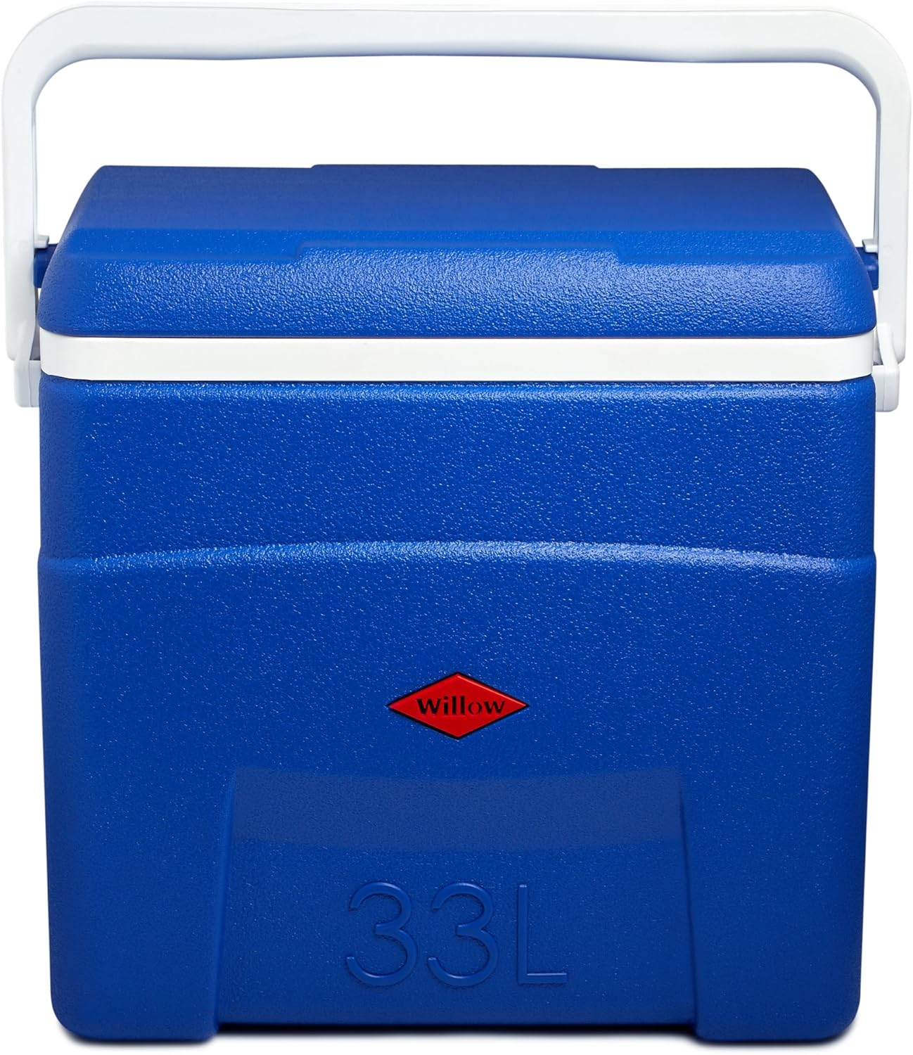 Willow Polypropylene Cooler with Handle, Blue, 33 Litre Capacity image number 2
