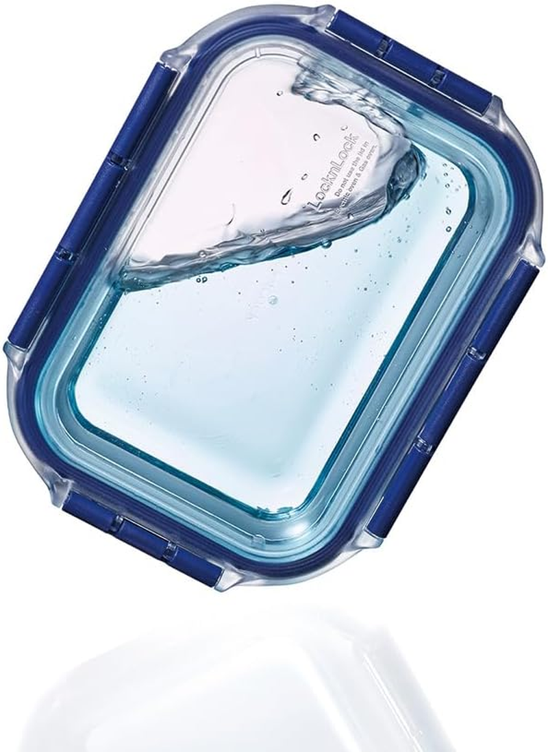 Locknlock Top Class Glass with Tritan Lid Rectangular - 2L image number 2