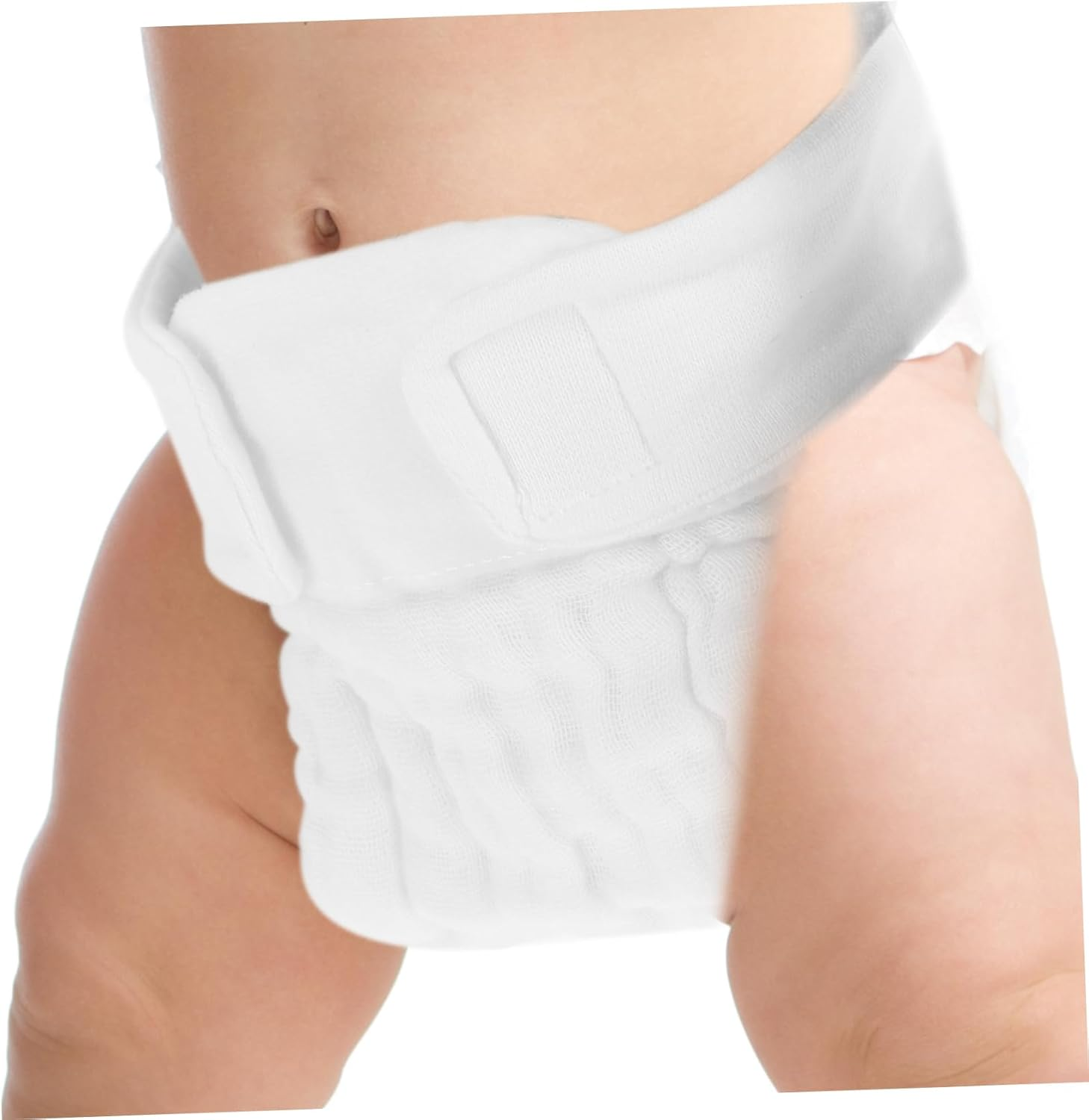 Healeved 3Pcs Newborn Cotton Diapers Reusable Cloth Diaper Pants for Girls Boys Washable Changing Pad image number 1