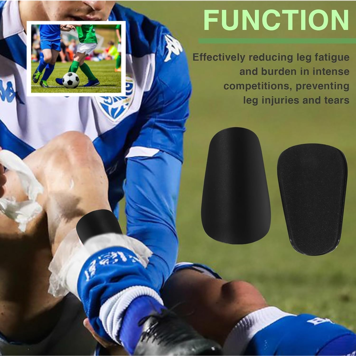 Taicols Mini Football Shin Guards, 2 Pair Mini Shin Guards Protective Equipment Shin Guards, Mini Soccer Shin Guard Mini Soccer Miniature Shin Guards Mini Shin Guards Shin Pads Football Shin Pads