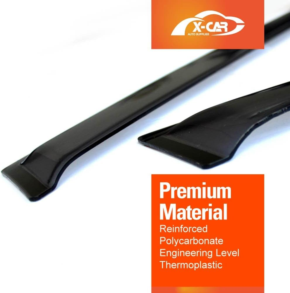 X-CAR Weathershields for Nissan X-Trail Xtrail 2007-2013 T31 Series Car Weather Shields Wind Deflectors Window Sun Visors image number 3