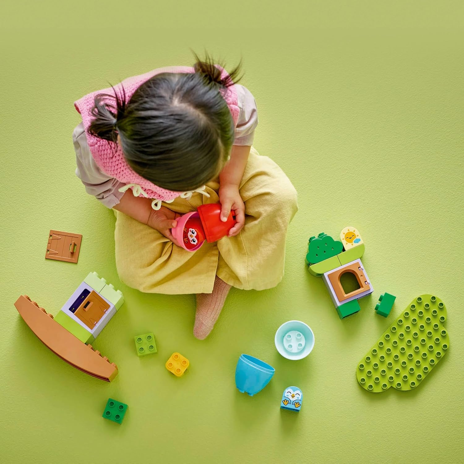 LEGO DUPLO My First Balancing & Stacking Tree Toy for 18 Month Old Boys & Girls, Toddler Learning Toy with Tree House and 2 Bird Animal Figures, Educational Kids' & Baby Early Development Toys 10440 image number 2