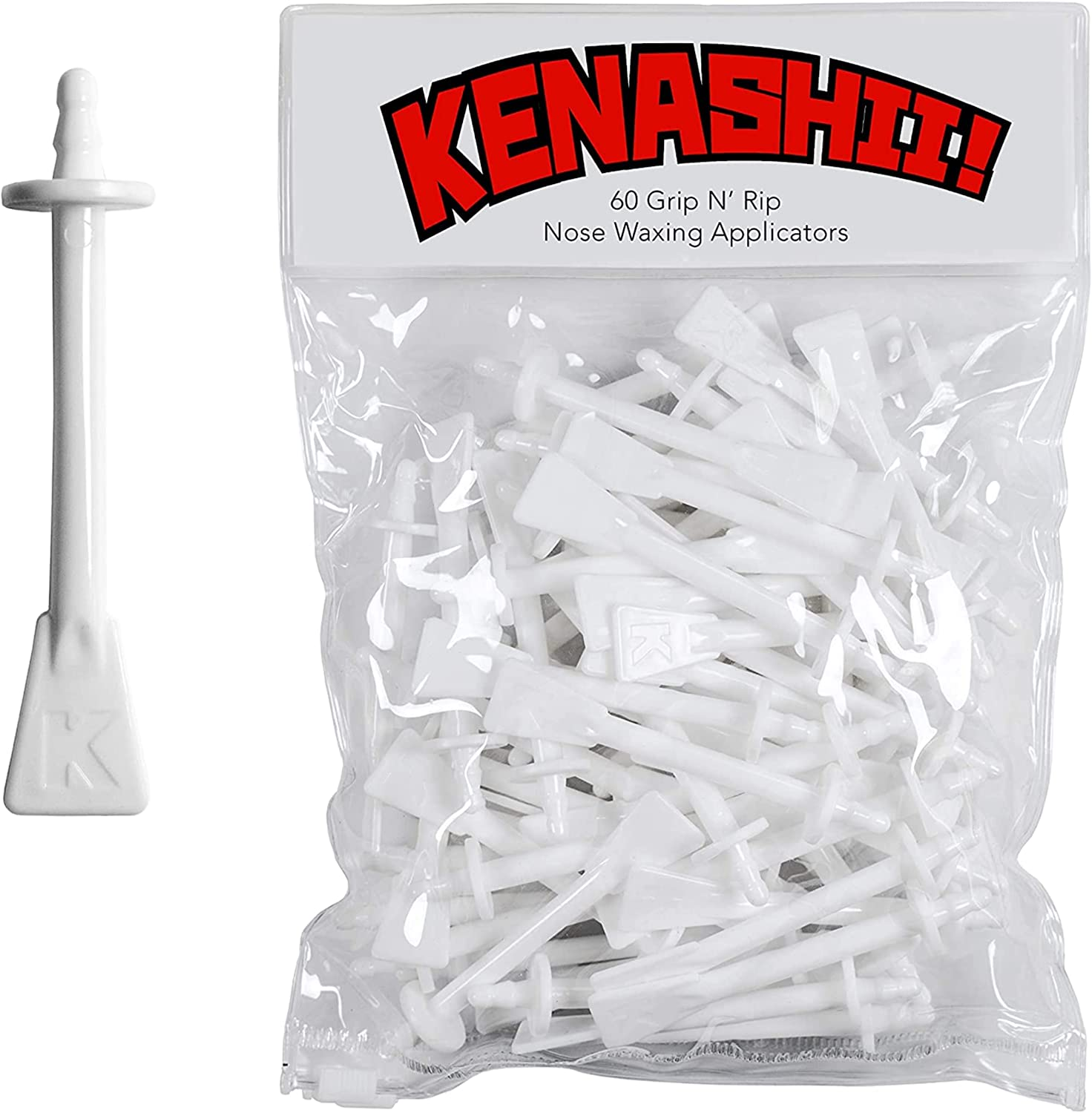 Grip&rsquo;N&rsquo;Rip Nose Waxing Sticks from Kenashii, Bespoke Nasal Wax Applicators for Easy and Effective Nose Hair Removal, Wax and Wipes Sold Separately image number 4