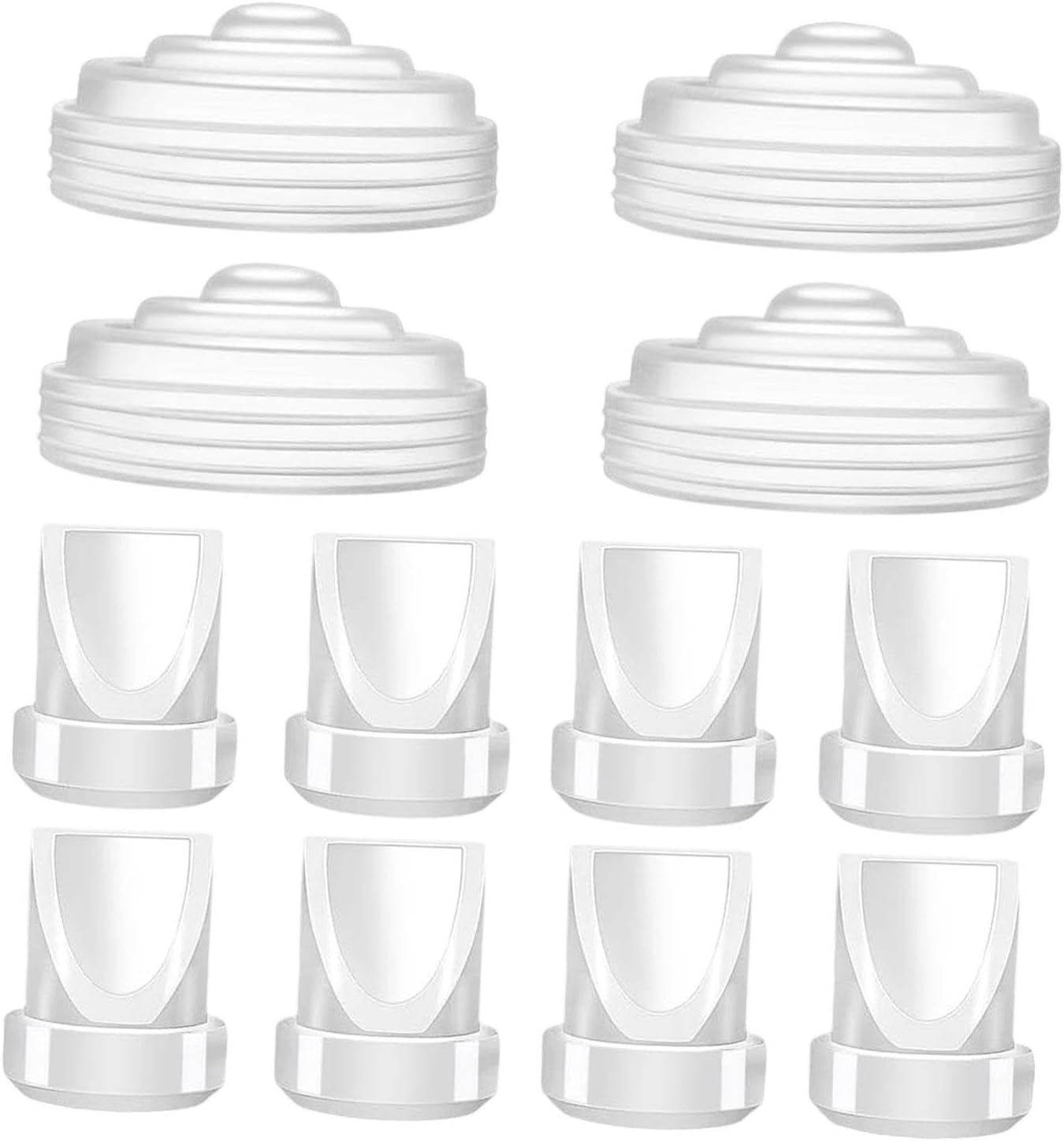 Ｓｉｍｈｏａ Replacement Duckbill Valves and Diaphragm Seal for M5 Wearable, 12Pcs - 8Pcs image number 2