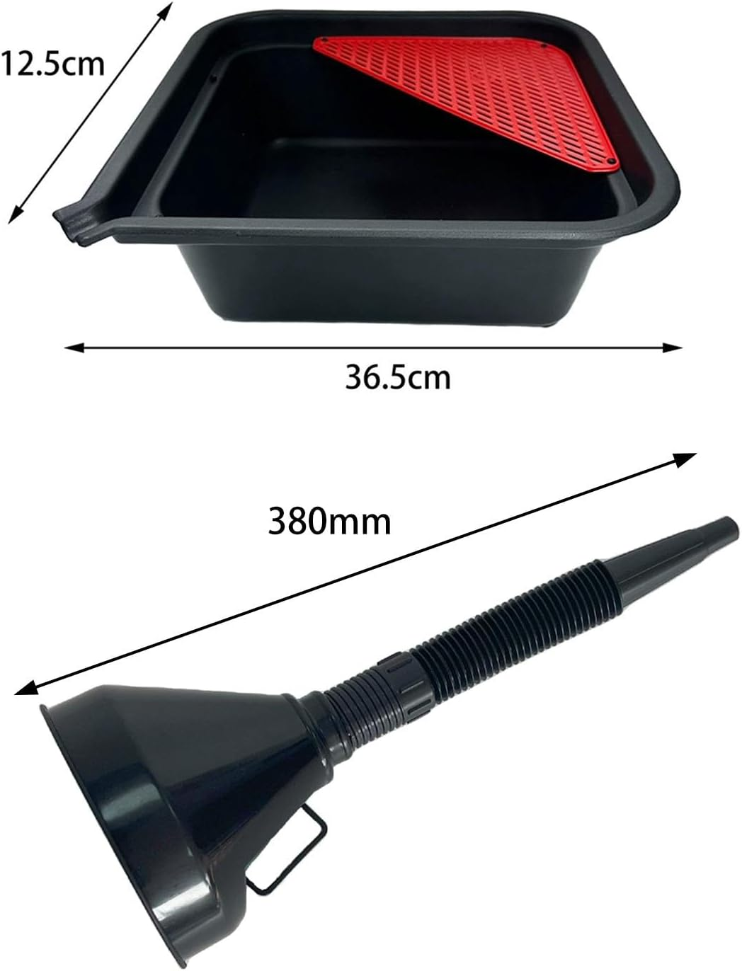 Generic Car Oil Tray, Drain Pan, 9L, Multifunctional, Easy Cleaning, Prevents Spills, Oil Resistant, Leakproof, image number 1