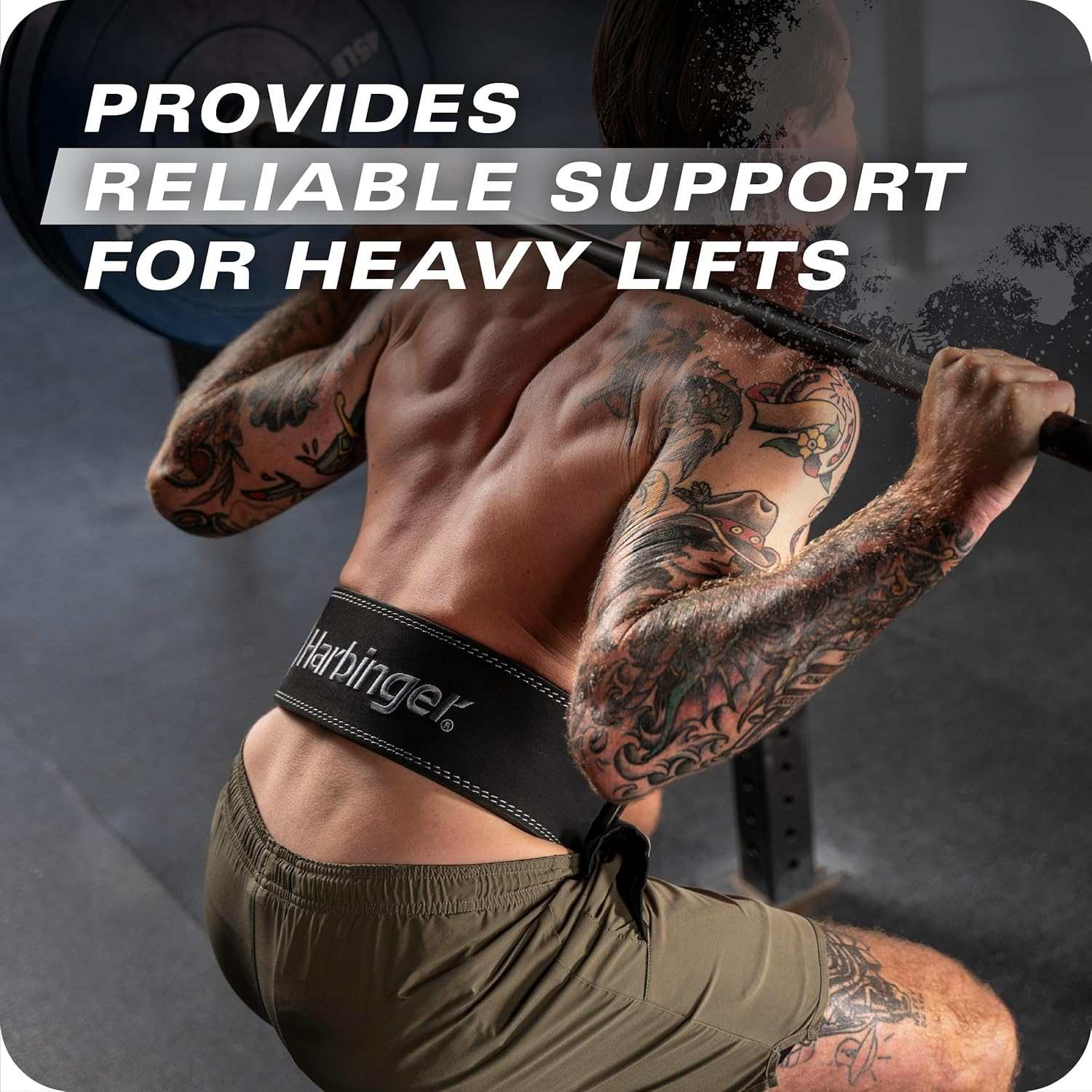 'Heavy Duty 10Mm Lever Belt for Powerlifting - IPF Approved, 4'' Wide, Adjustable Steel Lever Tensioning, Comfort Fit with Suede Lining, Durable Core Support for Heavy Lifting' image number 3