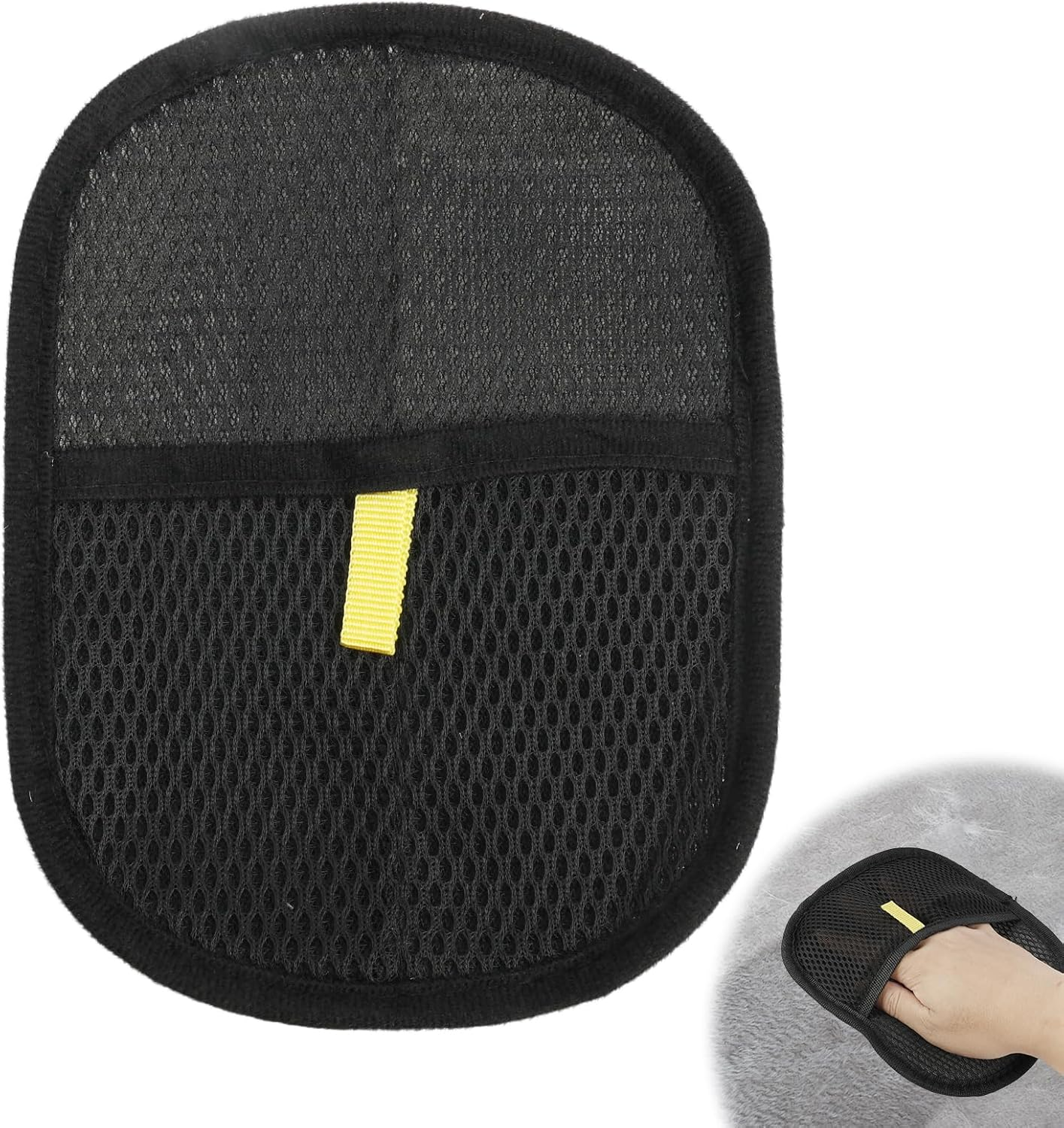 Pet Hair Remover Gloves, Electrostatic Reusable Cat & Dog Fur Removal Tool, Double-Sided Static Cleaning Upgraded Grooming Mitt for Deshedding & Washing for Couch, Furniture, Carpet & Car image number 1