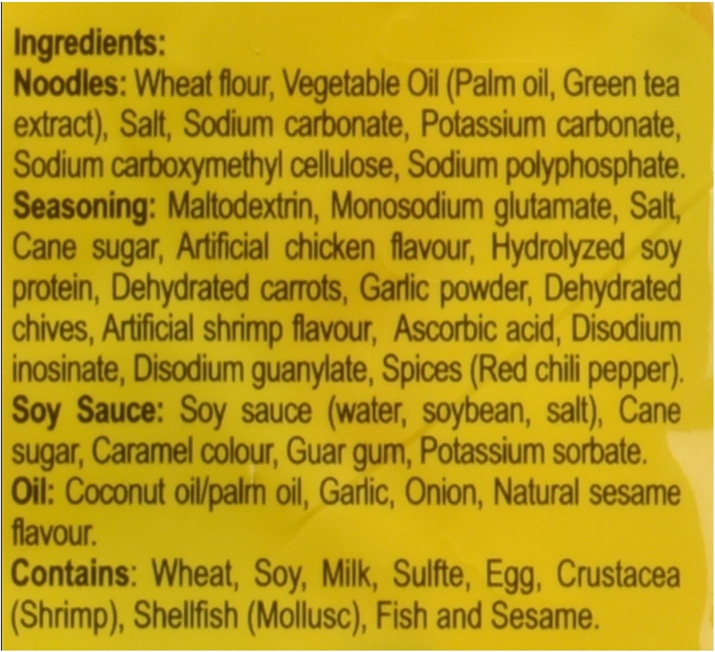 LM! Pancit Canton 6'S Regular 55Gx6Packs