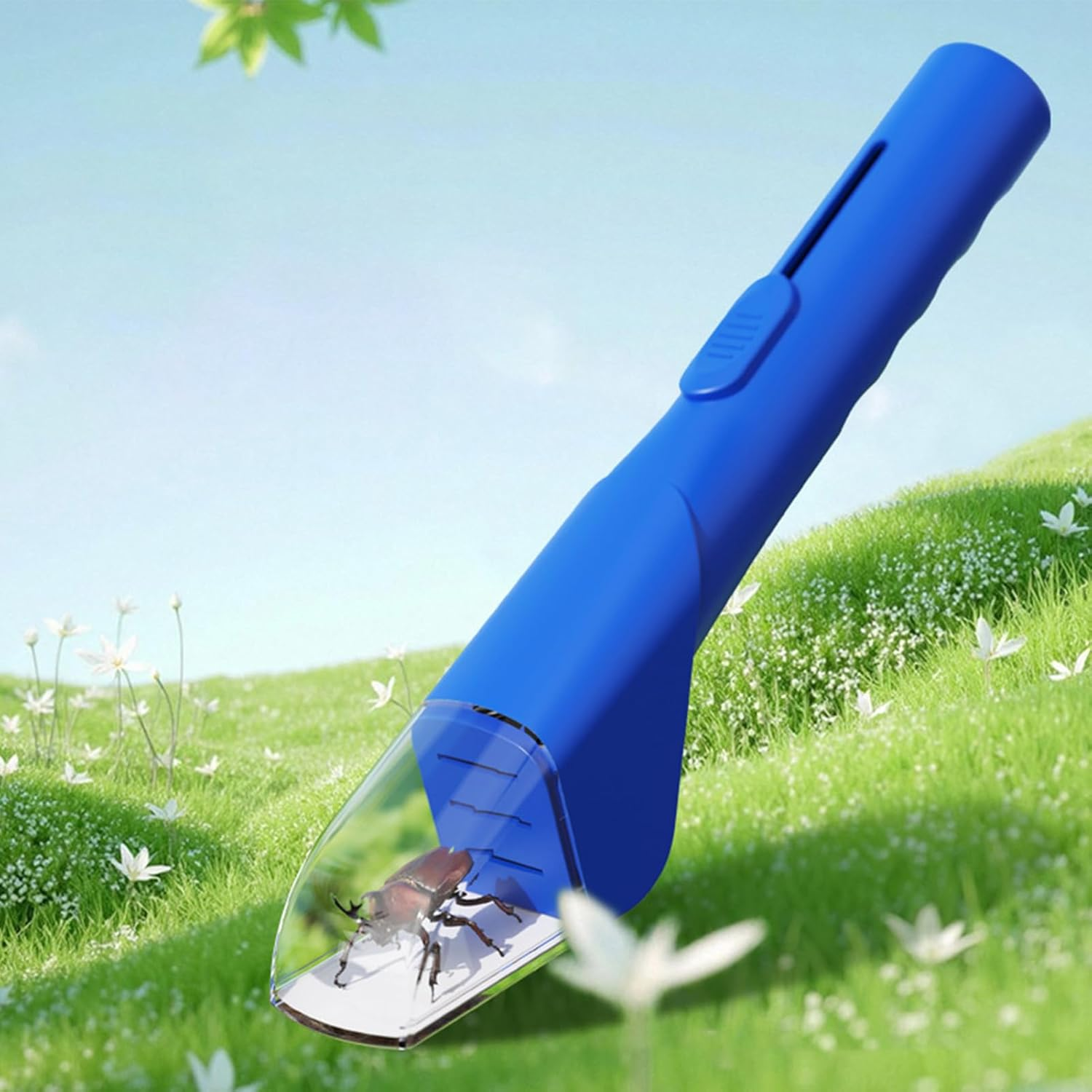 Spider Catcher Tool, Bee Grabber Picker, Remover Wand, Gentle Design Easy Green Handheld Tool for Home Garden Travel Exhibition, 10.83 X 1.97 X 1.97 Inches image number 6