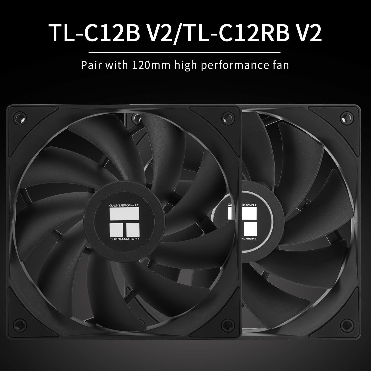 Thermalright Burst Assassin 120 EVO Dark CPU Air Cooler,Double 120Mm PWM Fans CPU Cooler, for Intel LGA1700/1851/1150/1151/1200, AMD:AM4/AM5, Computer CPU Cooling with Brushed Black Top,156Mm High image number 4