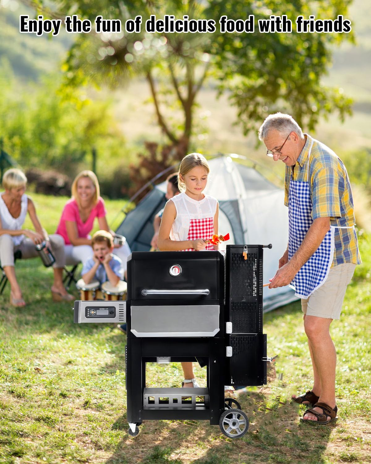 Replacement Fan and Lid/Door Switch Kit Fit for Masterbuilt Gravity Series 560/800/1050 XL Digital Charcoal Grills & Smokers image number 5