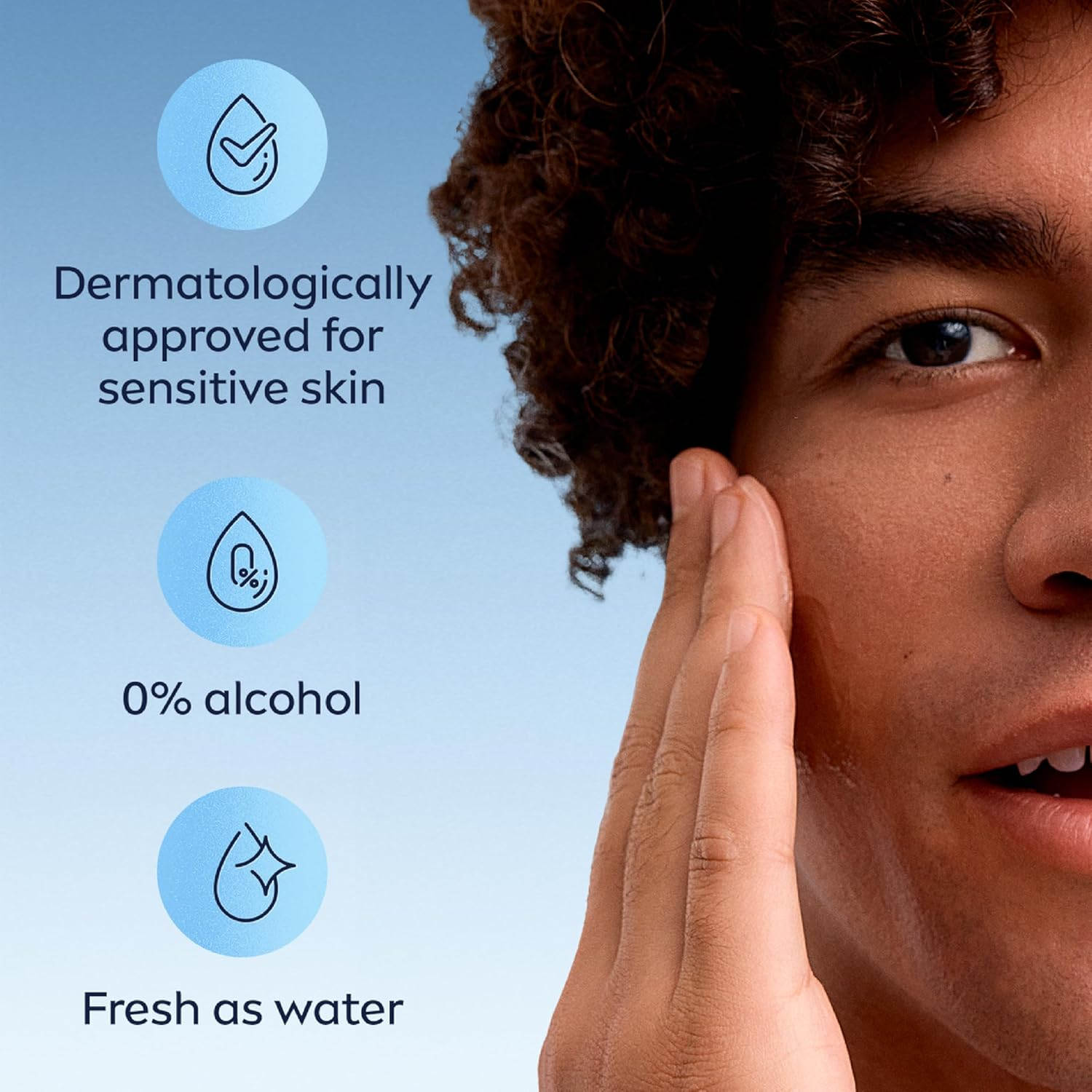 Nivea Men Sensitive after Shave Lotion 100 Ml/3.4 Fl Oz image number 1