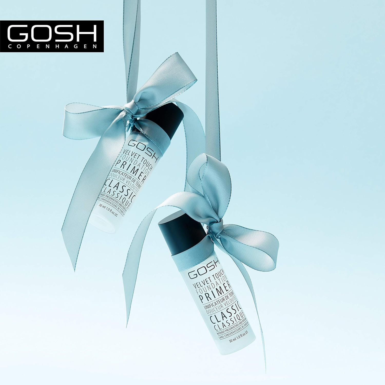 GOSH Velvet Touch Foundation Primer Classic | Nourishing Base for Your Makeup | for Even & Soft Skin for Uneven & Deep Pores | Colourless & Odourless | Vegan & Fragrance Free | 30 Ml image number 4