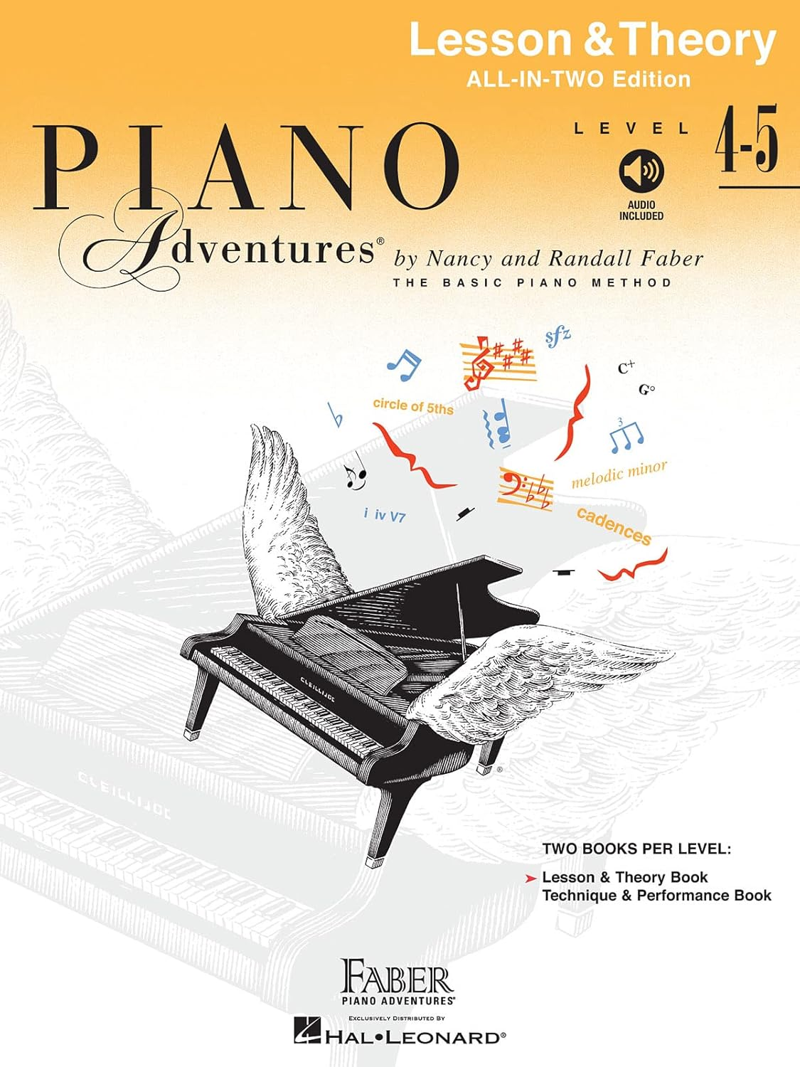 Faber Piano Adventures All in Two Level 4-5 Lesson & Theory Book: Lesson & Theory Level 4-5 image number 1