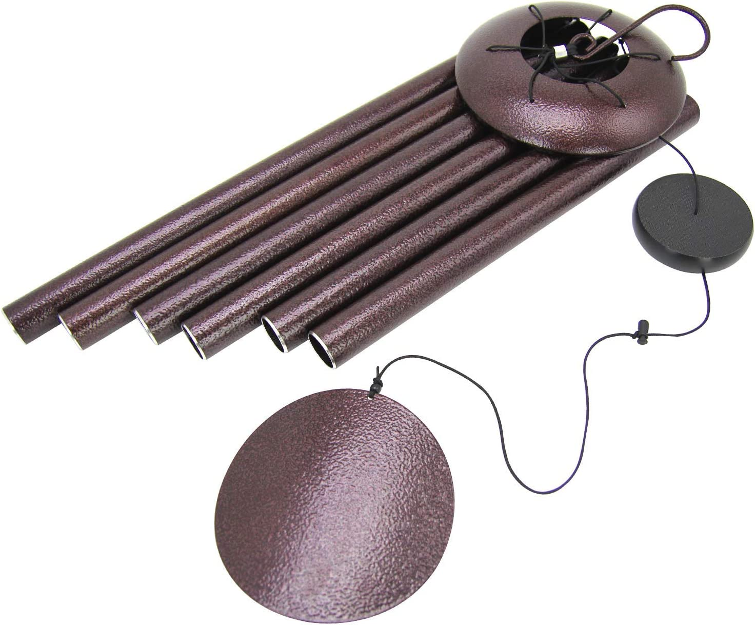 ASTARIN Wind Chimes Outdoor Deep Tone, 45 Inch Bronze, 6 Heavy Tubes, Memorial Wind Chimes for Garden Hanging D&eacute;cor, Sympathy Gifts - Copper image number 3