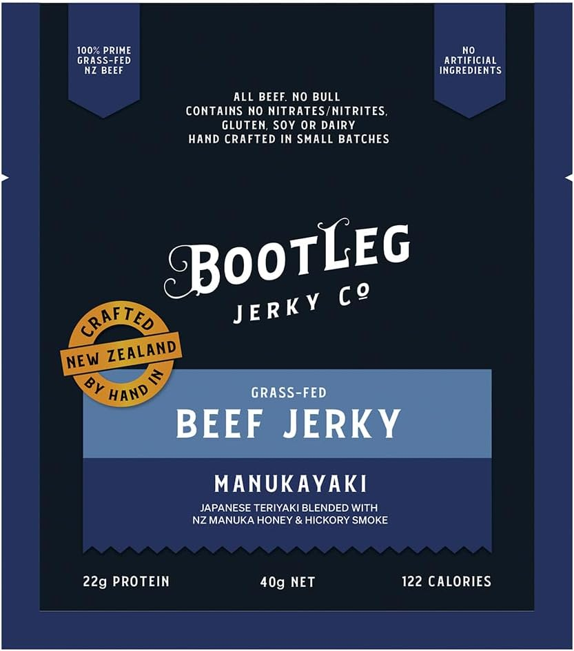 Bootleg Jerky - Manukayaki 40G image number 1