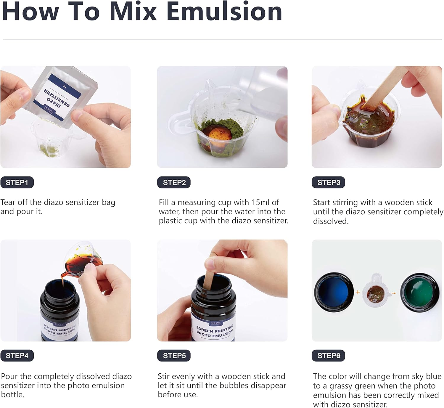 Caydo 46-Piece Screen Printing Kit with 4 Color Ink, 2 Size Frames and LED UV Exposure Lamp image number 2