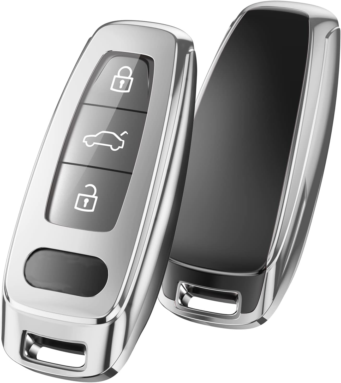 ELOHEI for Audi Key Fob Cover, Special Soft TPU Key Case Cover