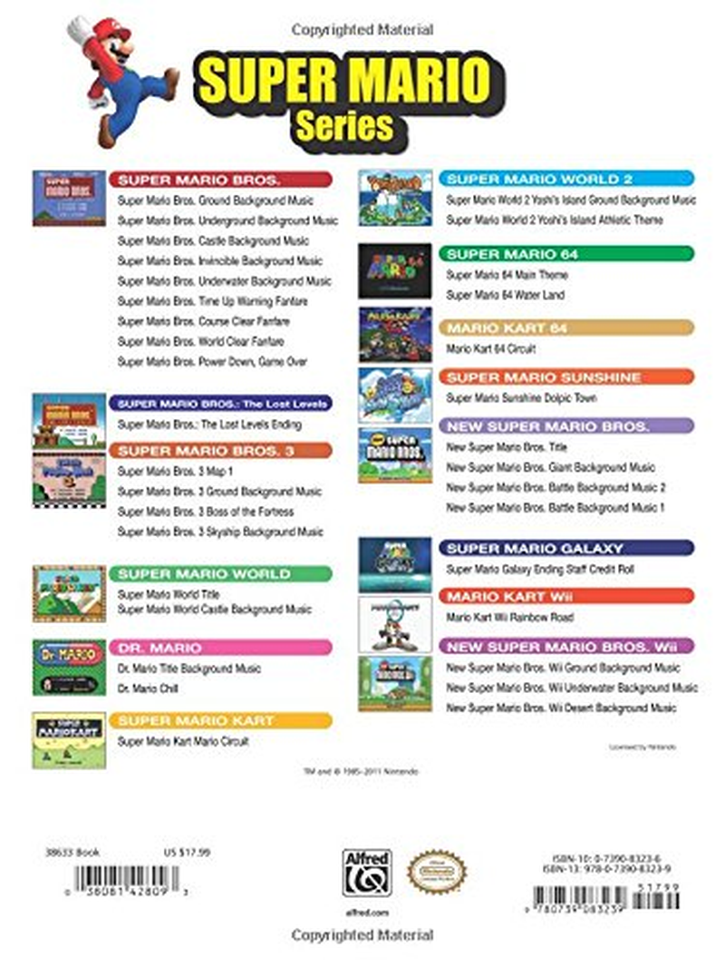 Super Mario Series for Piano: Easy Piano image number 6