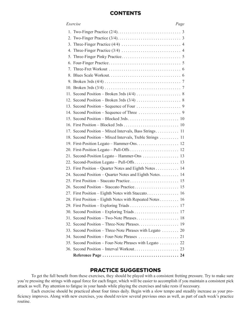 Fingerpower - Primer Level: Effective Technique for Pick-Style Guitar