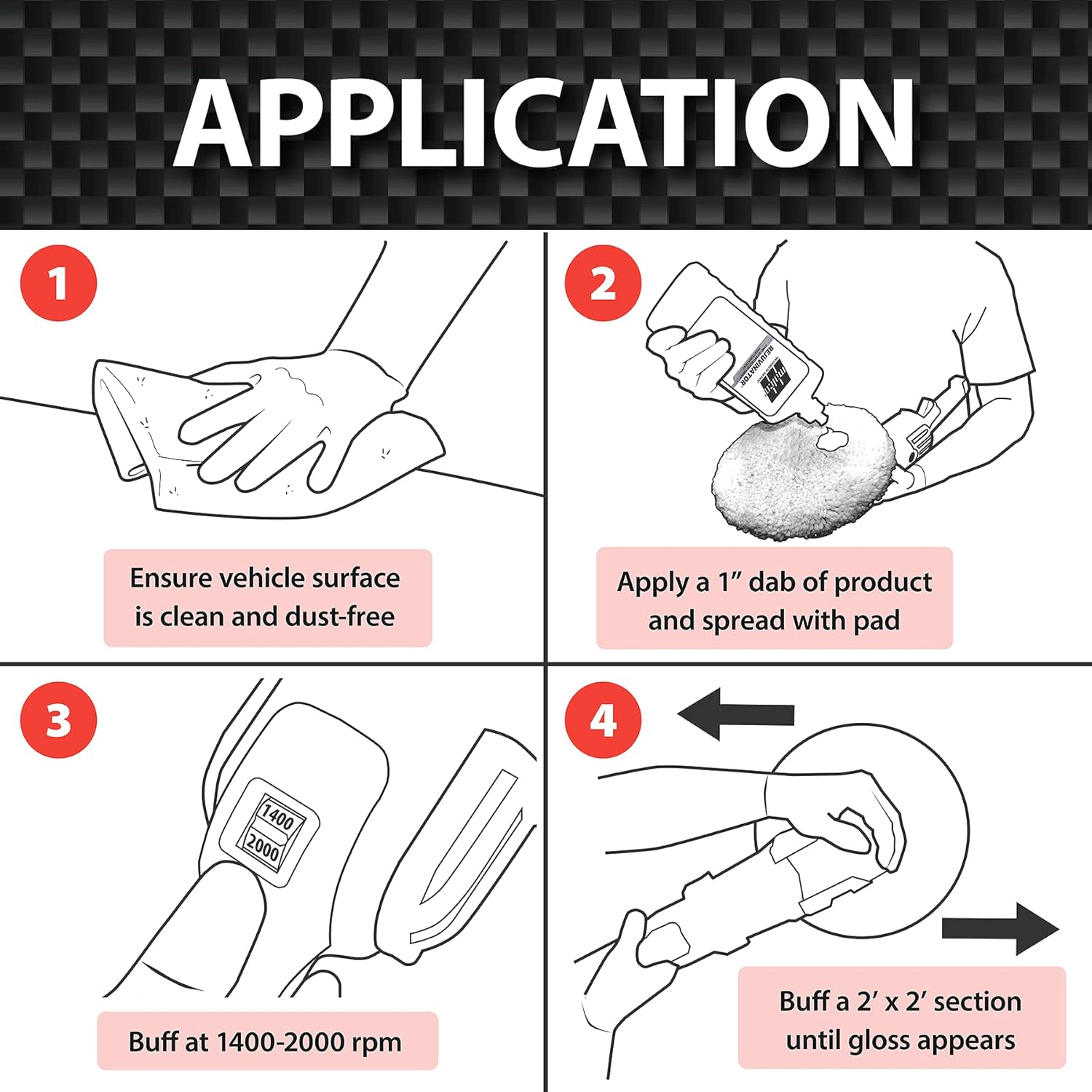 Malco Rejuvenator One Step Automotive Paint Restoration, Car Clear Coat Scratch and Swirl Remover, 32 Fl Oz (111732) image number 1