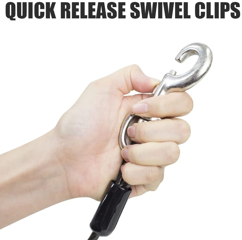 BV Pet Super Heavy XXL Tie Out Cable for Dogs up to 250 Pound, 25 Feet image number 2