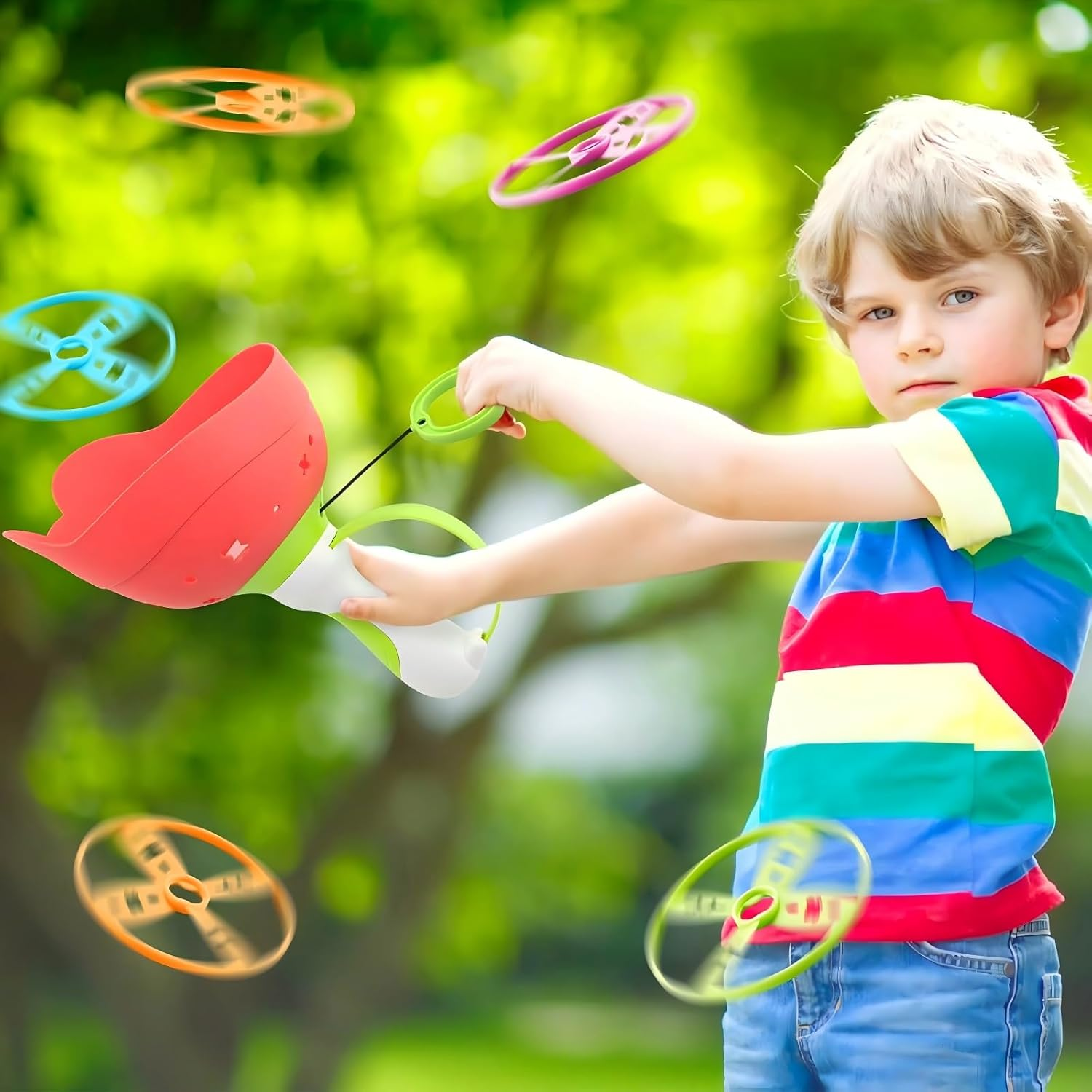 Kids Toys, outside Toys for Kids Ages 3-8 - Manual Capture Catching Game - Toddler Chasing Toy for Boys & Girls, Outdoor Play Equipment Summer Gifts, Ages 3-8 Outdoor Fun Family Games image number 1