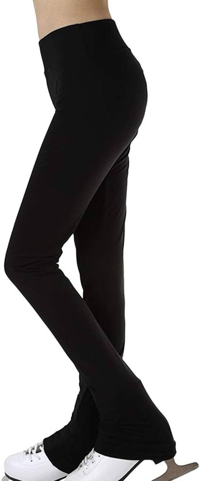 Baosity Women'S Girls' Ice Figure Skating Practice Long Pants Warm Tights Trousers - 9 Sizes image number 1