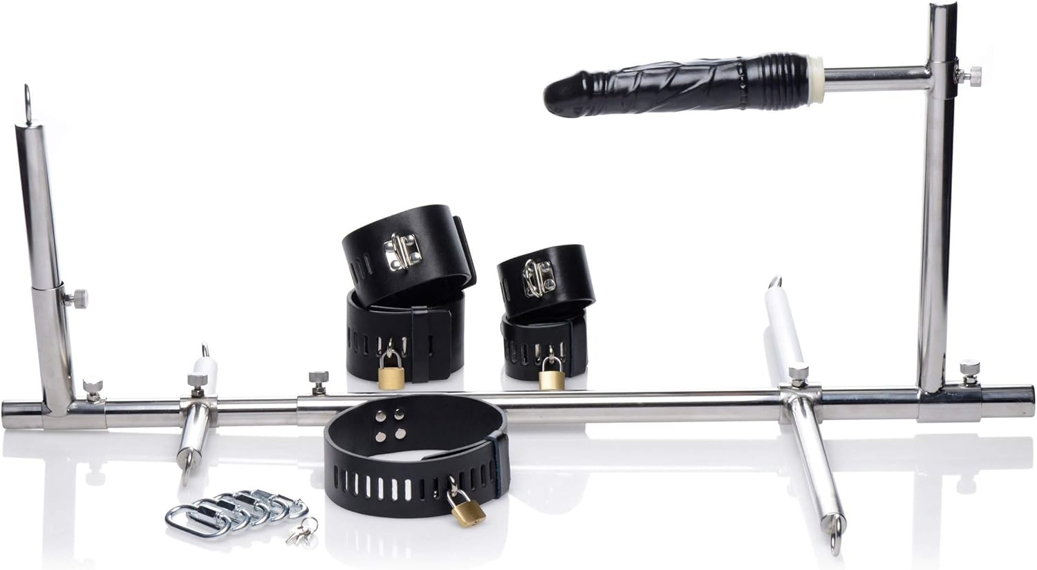 Master Series Stuck and Stuffed Stockade with Dildo image number 3