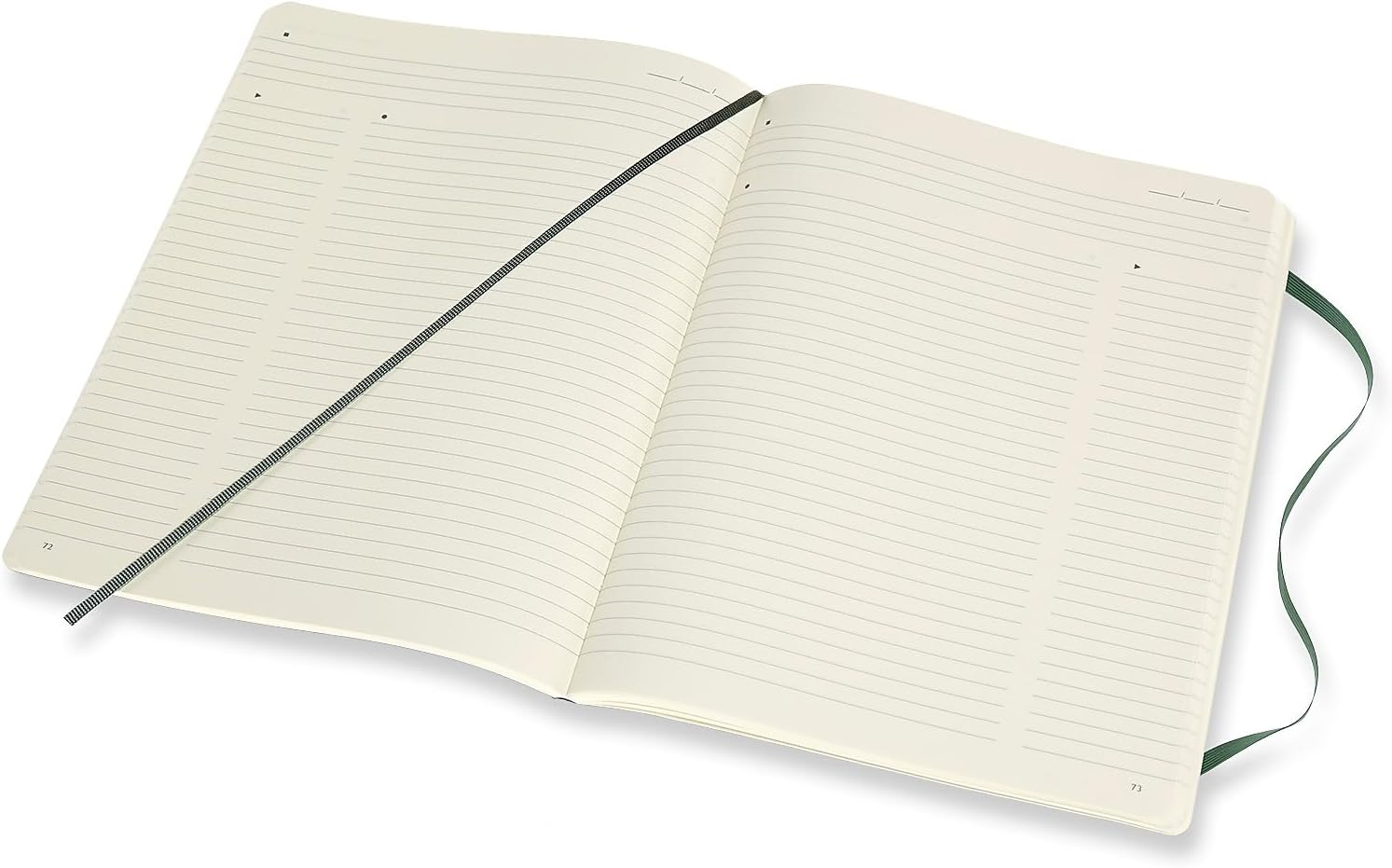 Moleskine Professionelles Notizbuch XL, Soft Cover, Waldgr&uuml;n