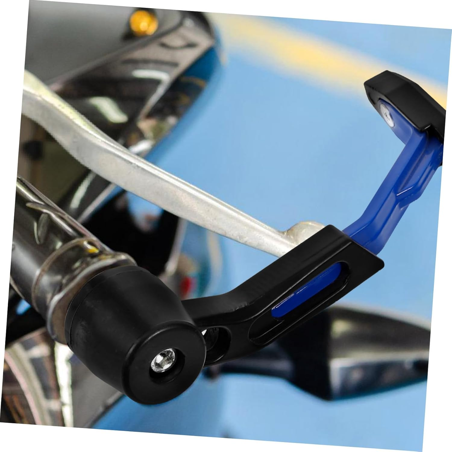 Iplusmile Metal Handlebar Guard Hand Guards for Motorcycle Motorbike Handlebar Cover Protective Bow for Riding in Rain Cold image number 6