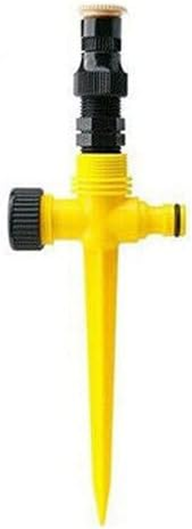 AIMALL Auto Irrigation System Garden Lawn Sprinkler &ndash; Adjustable 360&deg; Rotating Sprinkler for Lawn, Garden, Yard Watering &ndash; Scatter & Fog Spray, 10.4&rdquo; X 4.1&rdquo; image number 3