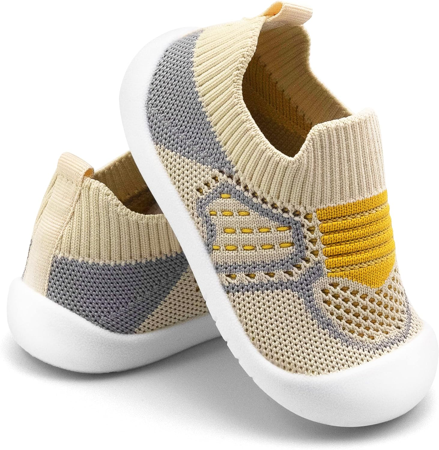 Baby Shoes Boy Girl Toddler Shoes Baby Trainers Infant Toddler Boys Girls Shoes Breathable Soft Sole Non Slip Toddler Sneakers Baby First Walking Shoes 6 9 12 18 24 Months image number 5