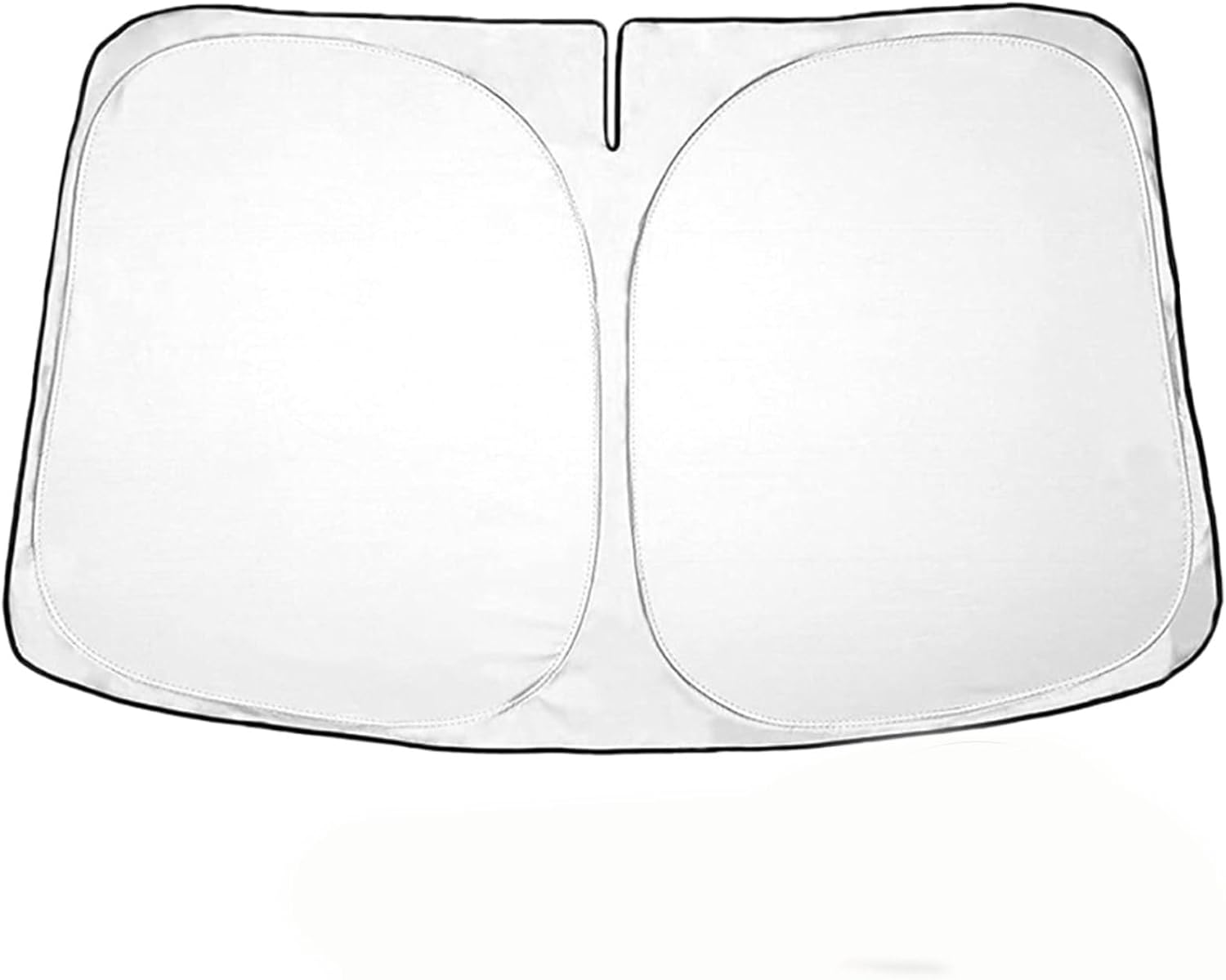Windshield Sunshade for Tesla Model Y Juniper, Folding Front Window Sun Shade Cover for Model 3 Highland, Reflective Heat & Sun, UV Blocks Visor, Privacy Protection, for Teals Model Y/3 Accessories image number 2