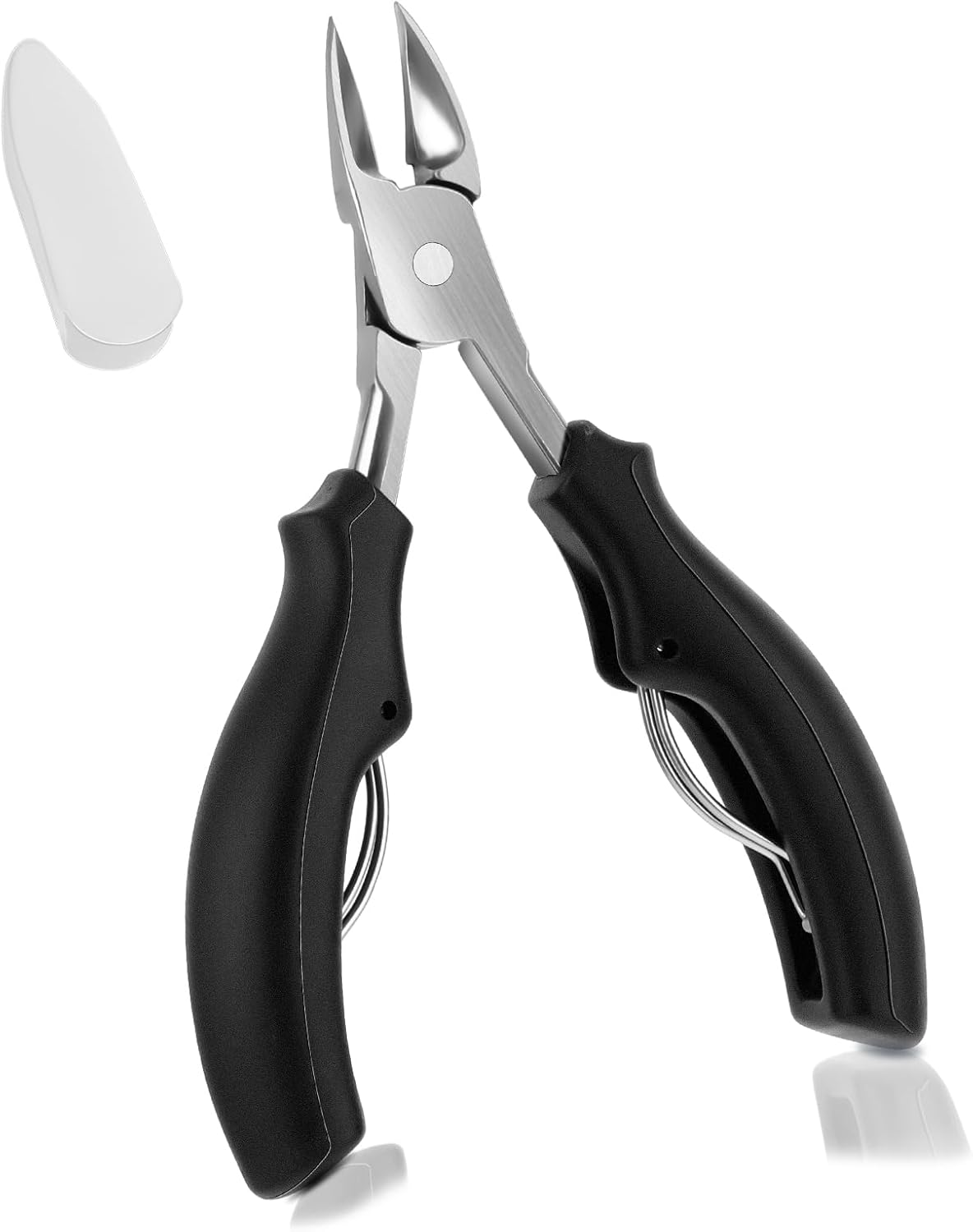 GEEHUA Toenail Clippers, Large Ingrown Toenail Removal Kit Pedicure Tools with Stainless Steel Sharp Curved Podiatrist Remover Professional Thick Toe Premium Nail Clippers for Men Seniors image number 4