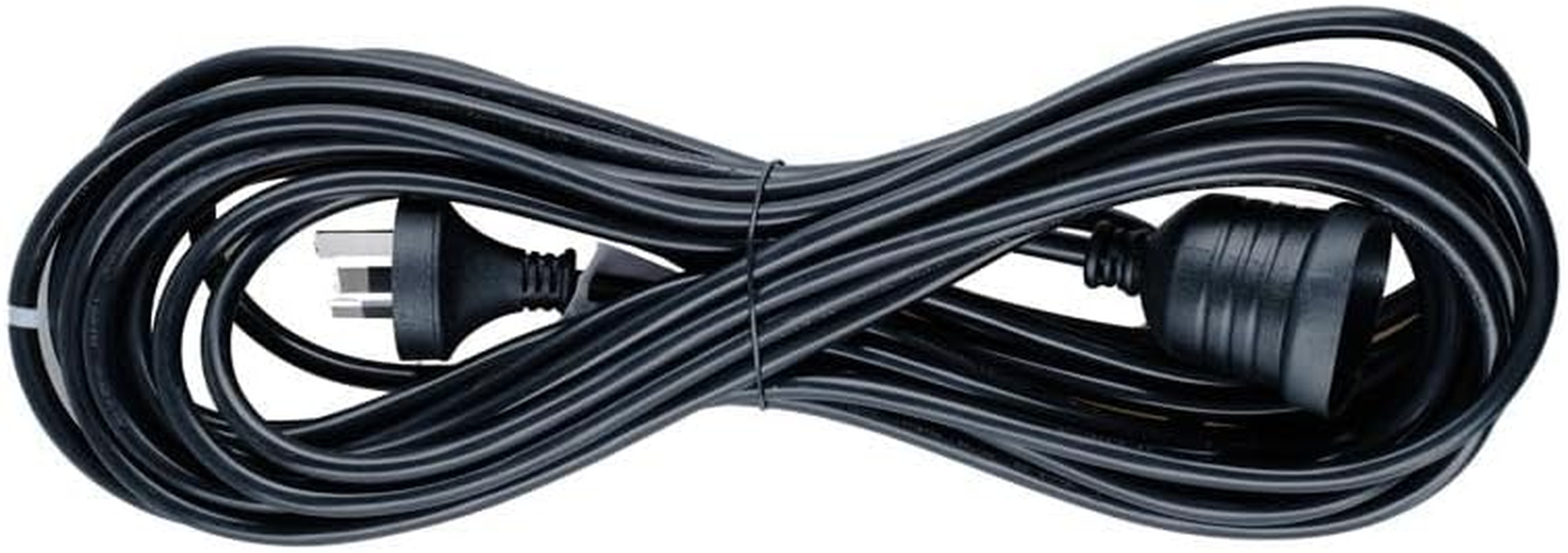 Leona Co 10M Household Extension Lead 240V Power Cable | 2400W Max Load Capacity | Durable Construction, Black Finish | Suitable for Home, Garage, Office, Workshop image number 2