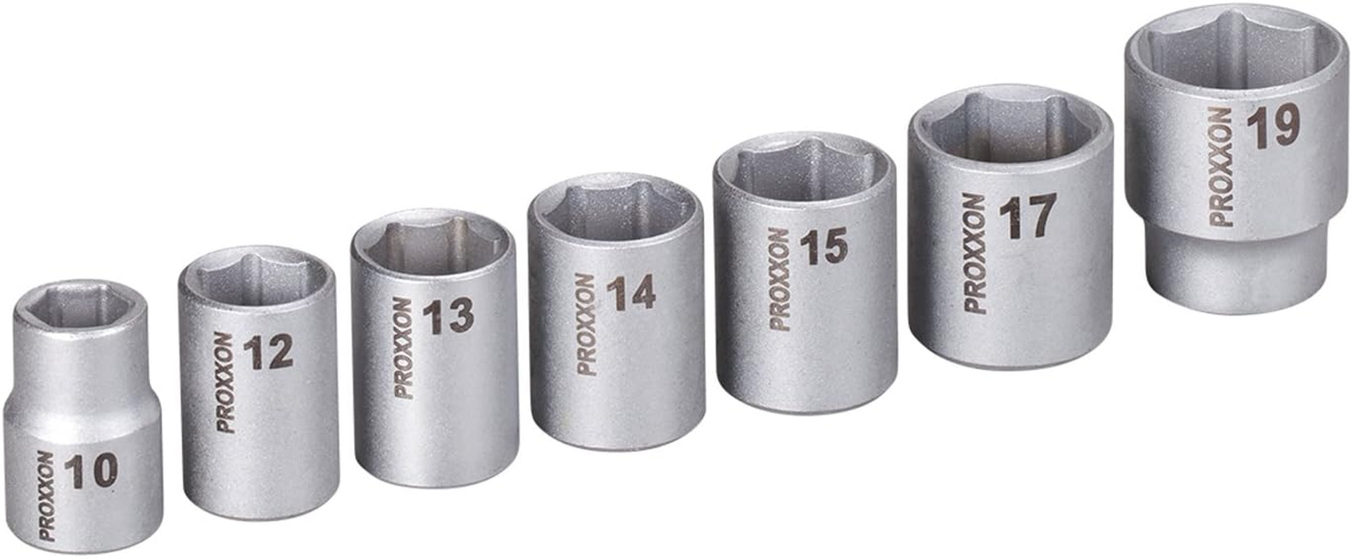 Proxxon Socket Set No.83661 3/8" (9.5 Mm), 7 Pack image number 2