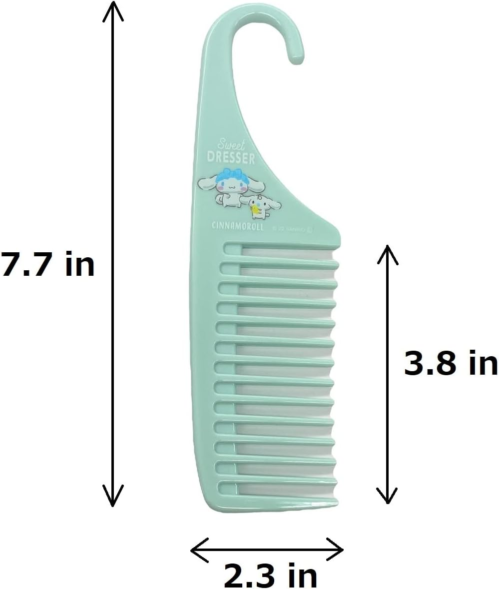 Friend Cinnamoroll Wide Tooth Shower Detangling Comb with Hook image number 3
