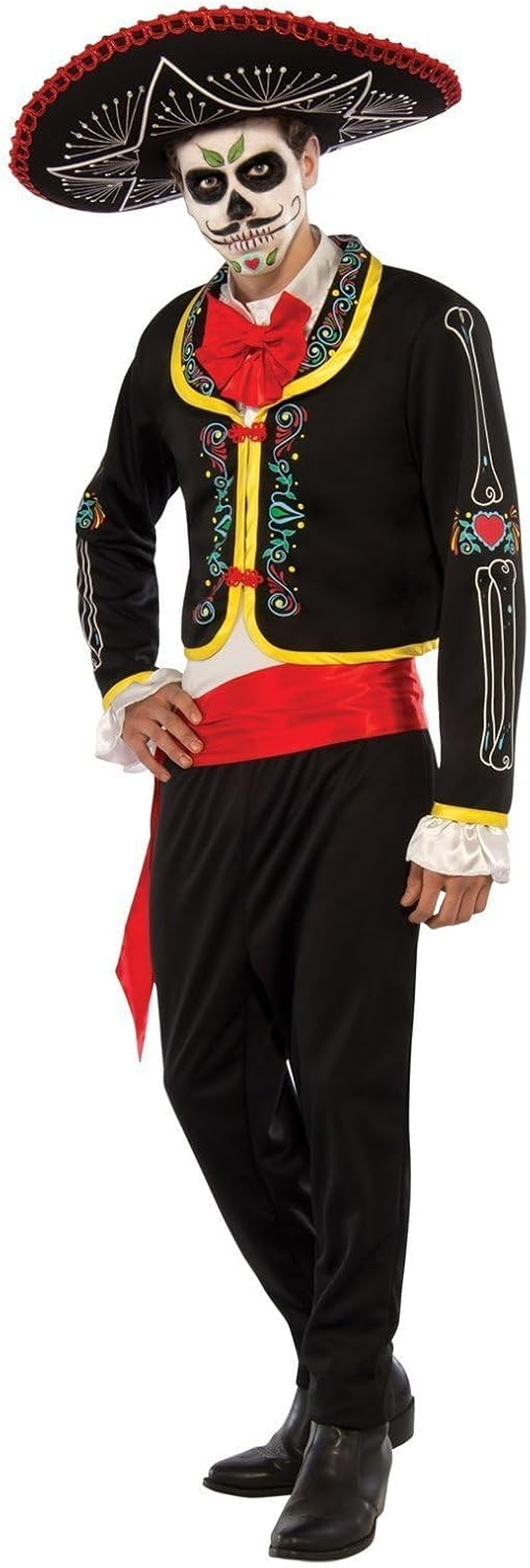 Rubie'S Mens 810623 Day of the Dead Senor Costume Adult-Sized Costume image number 1