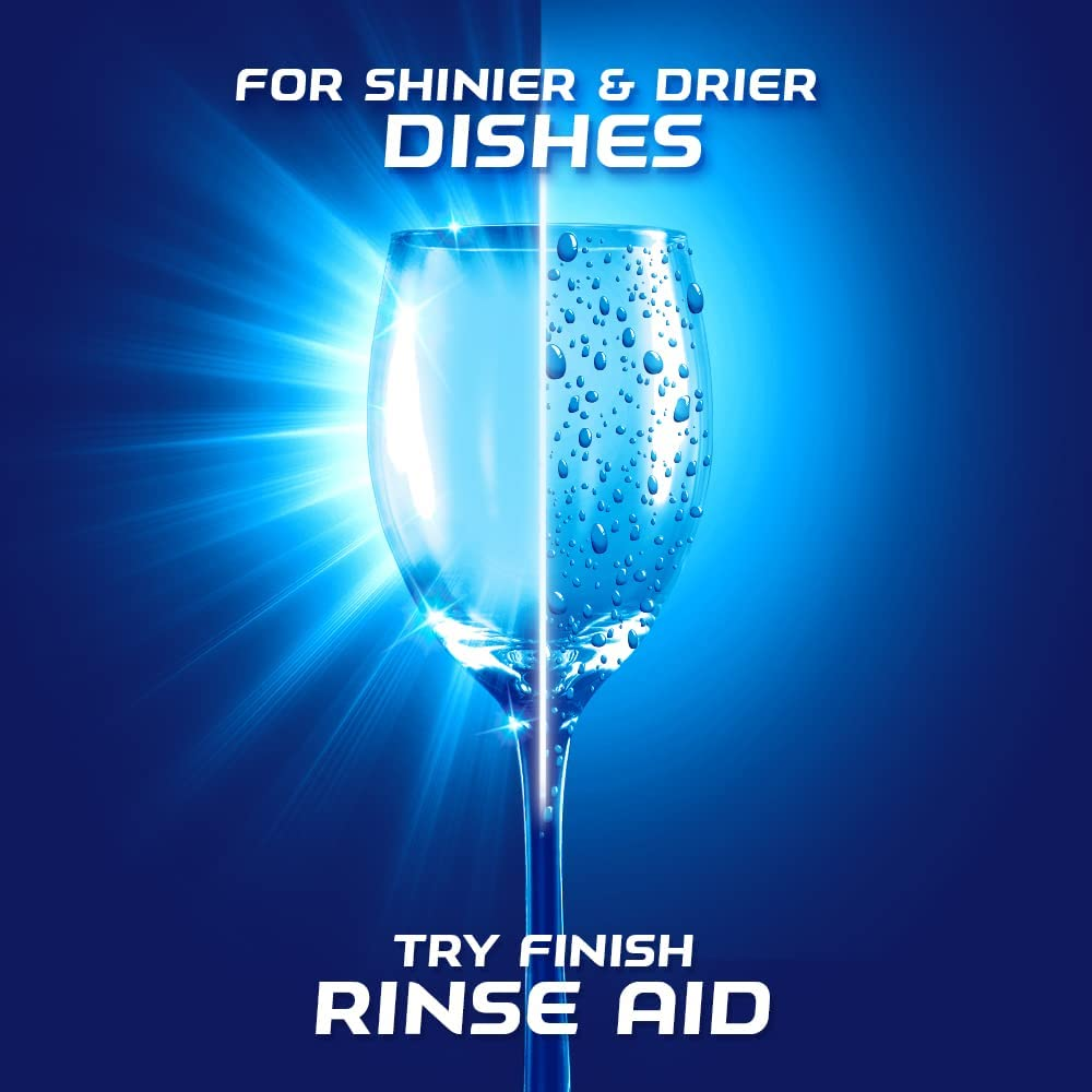 Finish Dishwashing Rinse Aid, Regular Liquid, 500Ml image number 1