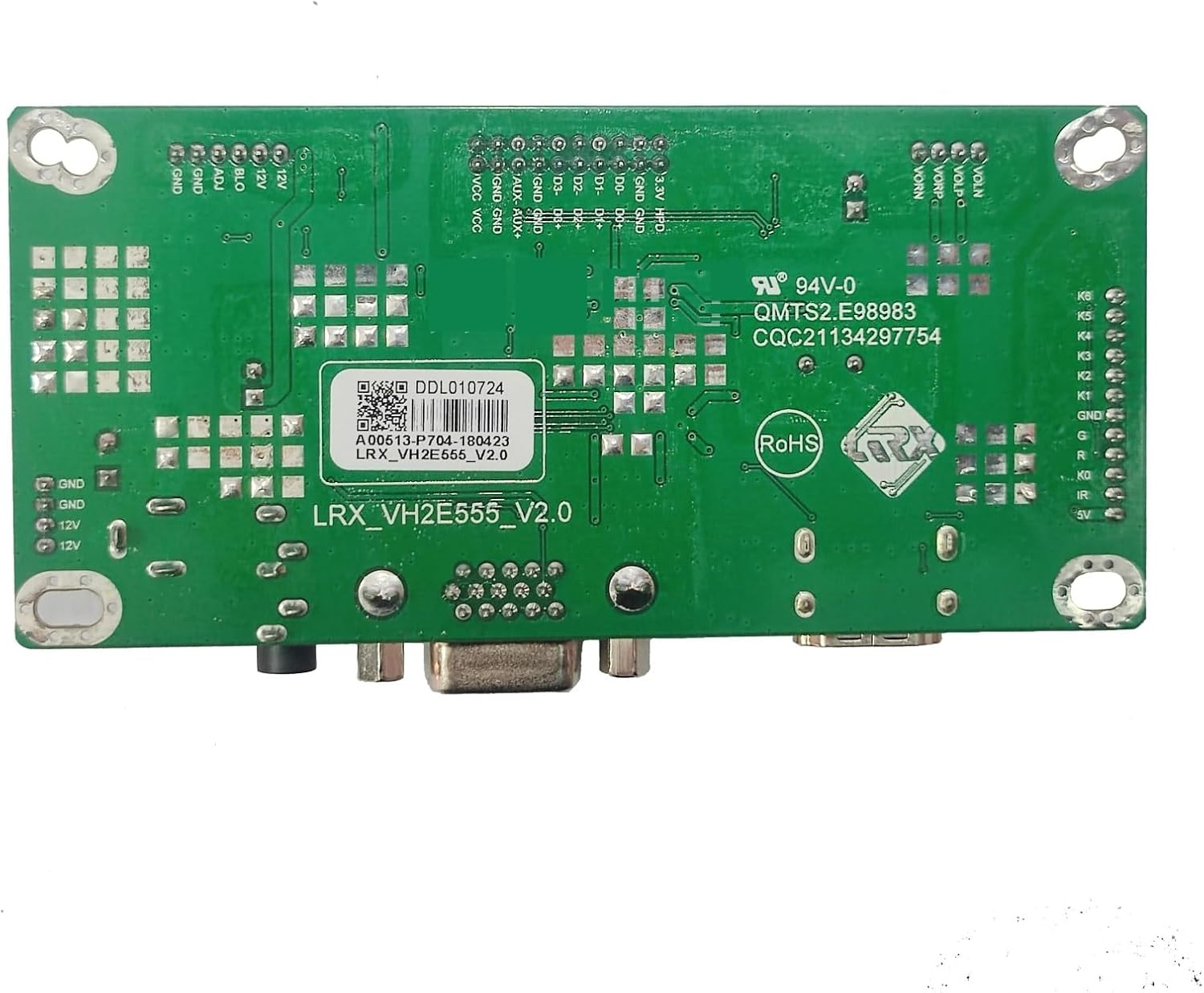 Compatible for IMAC1312 LM270WQ1-SDE3 Screen Driver Board DIY Monitor Control Motherboard 2560 * 1440 2K HDMI 36Pin Edp(Power Adapter) - Power Adapter image number 3
