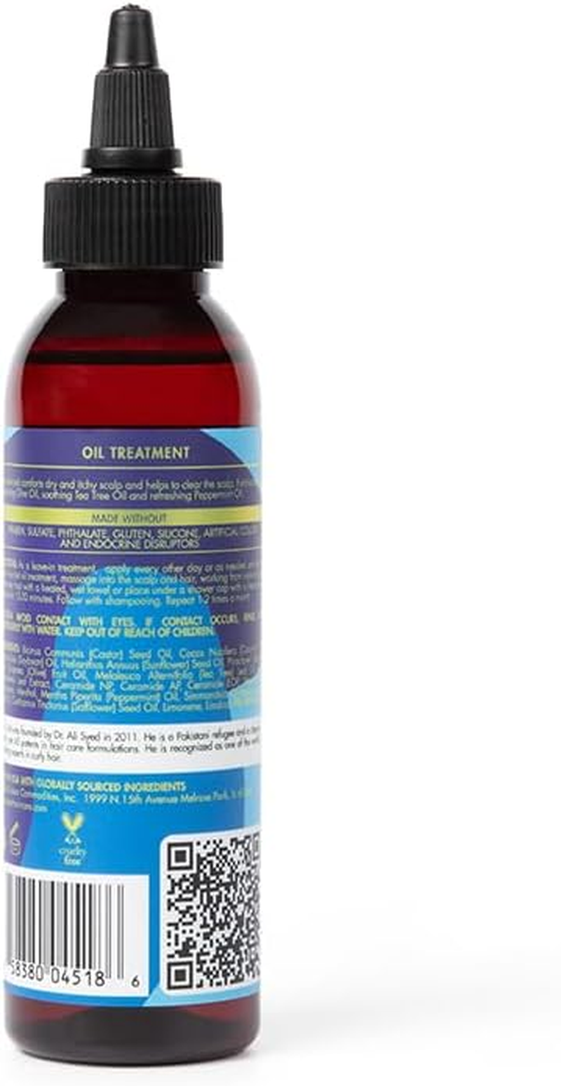As I Am Dry & Itchy Scalp Care Oil Treatment with Olive Oil , Tea Tree Oil & Peppermint Oil 120Ml(4Oz) image number 3
