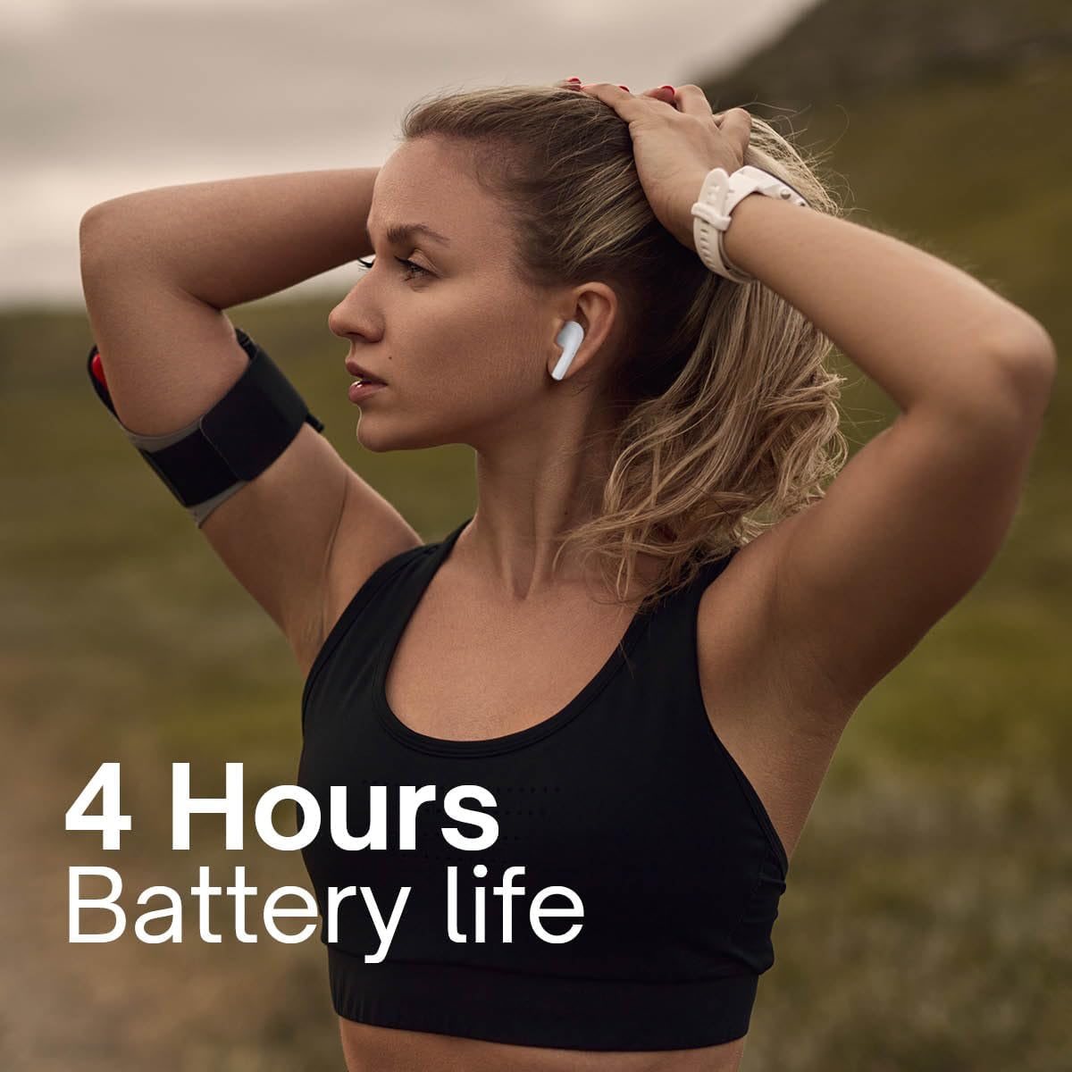 Grundig Bluetooth Headphones - In-Ear Earbuds 230Mah - Earphones with 4 Hours Playback Time - Wireless Headphones for Hands-Free Calling - Includes Charging Case USB-C Charging Cable image number 6