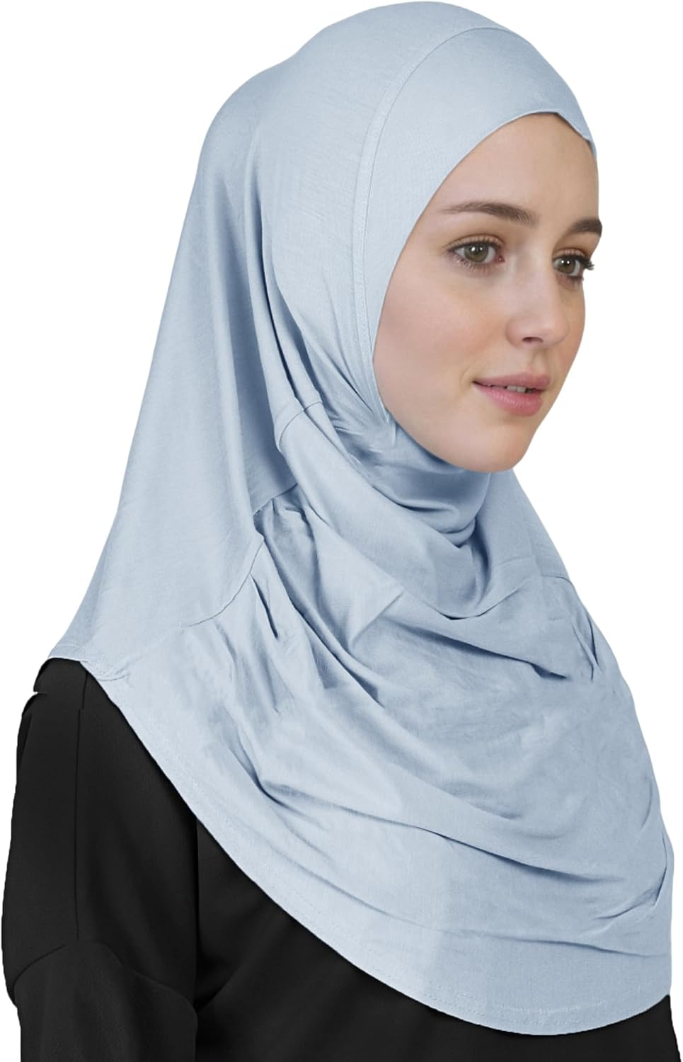 Lina & Lily Modal Jersey Muslim Amira Instant Hijab Scarf One Piece Ready-To-Wear