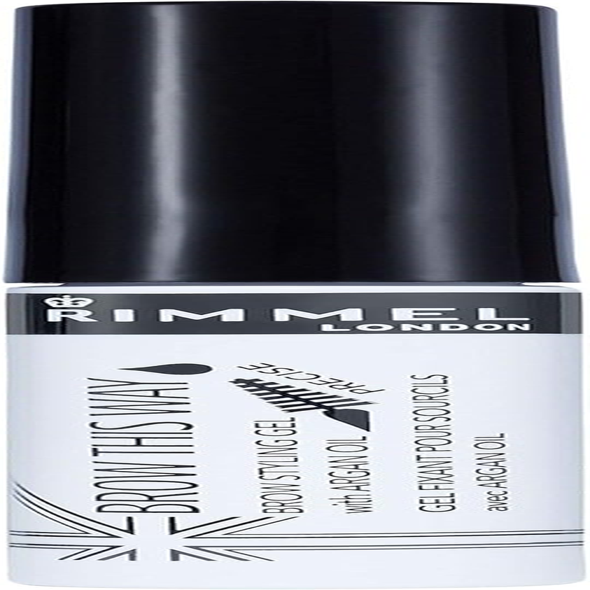 Rimmel London, Brow This Way Eyebrow Gel with Argan Oil, Clear, 12.82G - Clear image number 4
