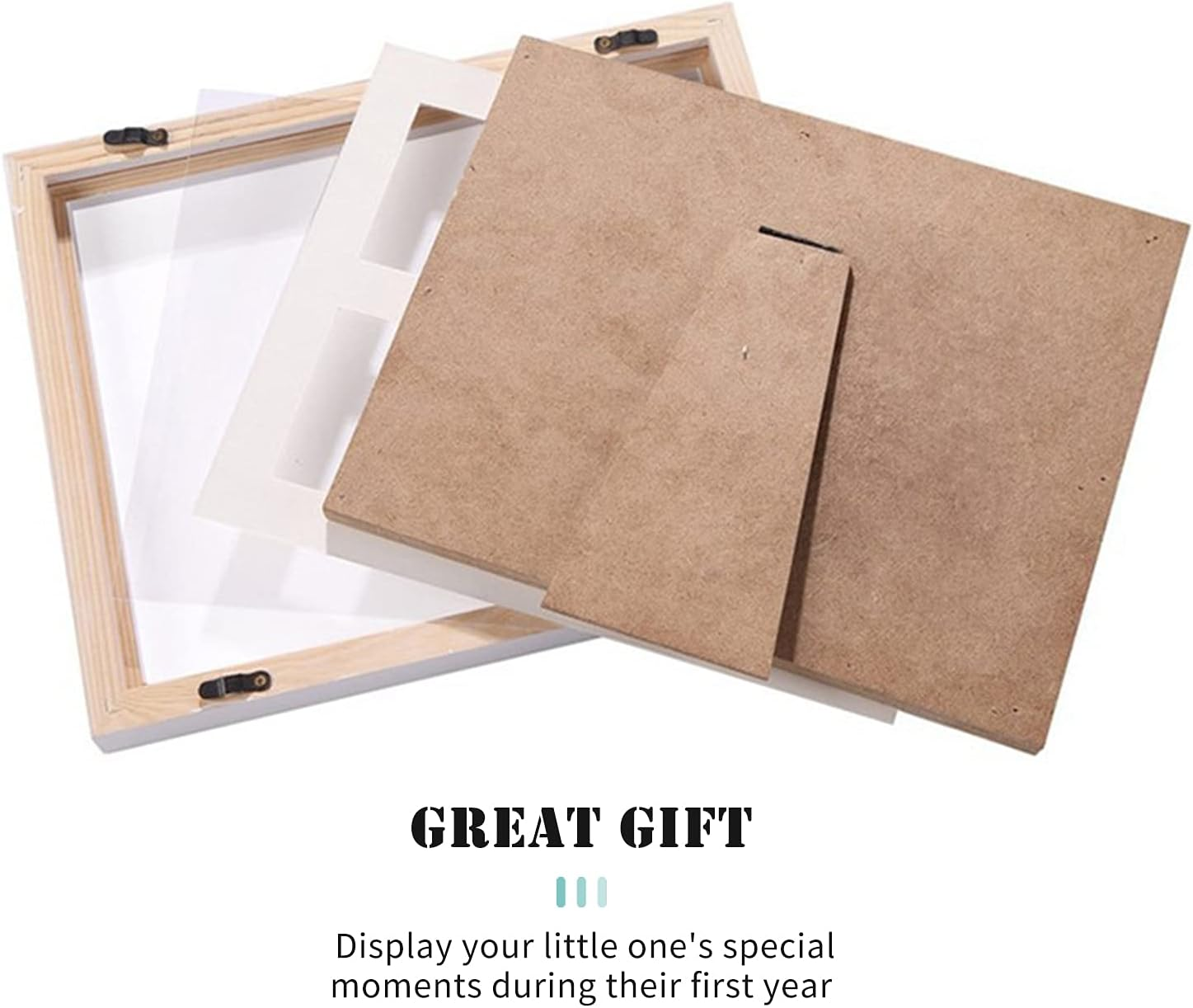 P Frame with Mud R Baby Girls Boys Hand & Otpri Nursery Decor Baby Newborn Type 3 image number 4