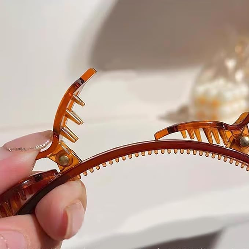 2Pcs Braided Headbands Double Layer Twist Plait Hairband,Bangs Hairstyle Twist Hairpin Headband,Double Bangs Hairstyle Hairpin Headband Korean Braided Headband,Double Layer Twist Plait Headband,Brown image number 4