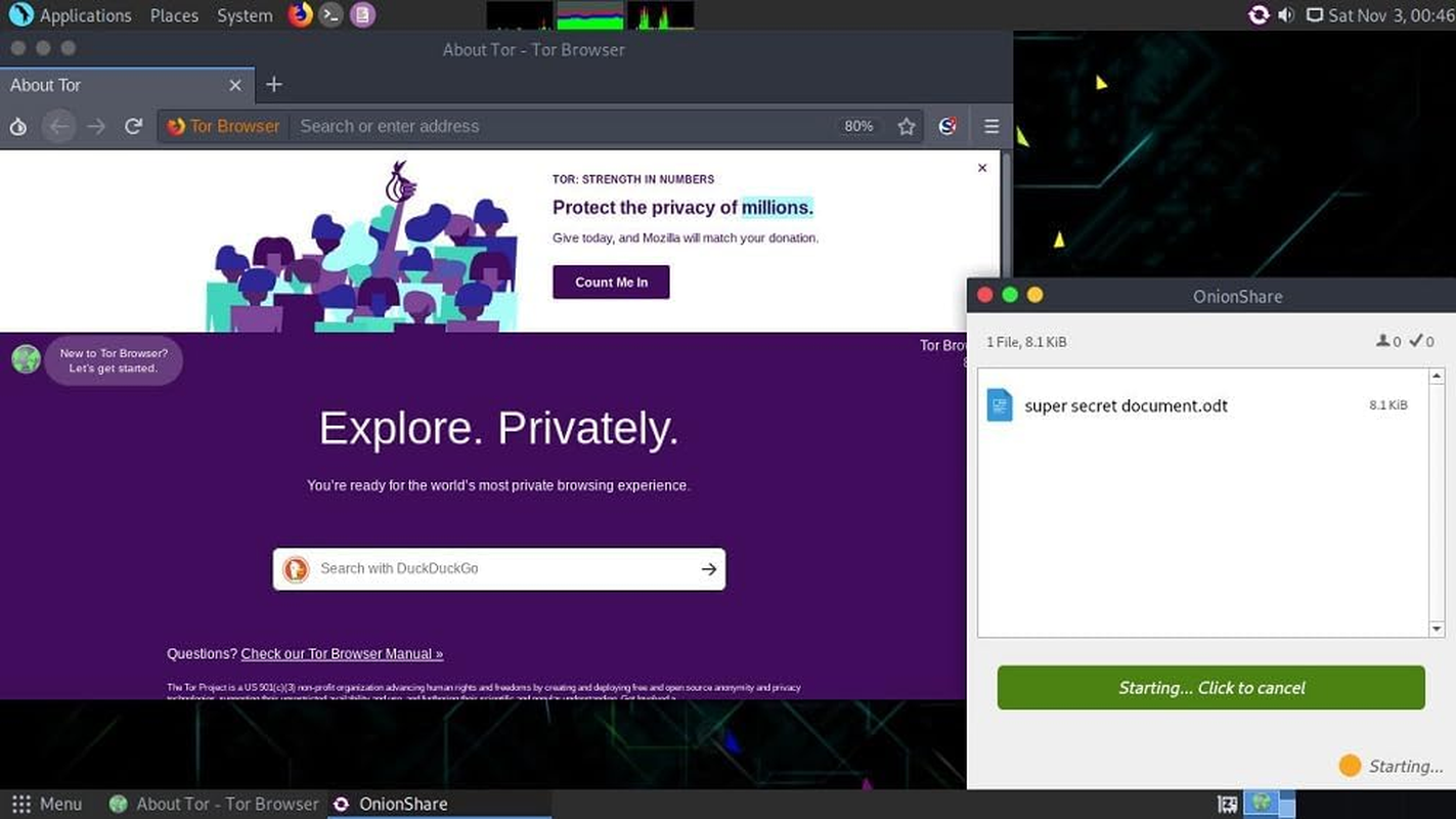 Latest Parrot Linux "Home Edition" Operating System for PC on DVD image number 3